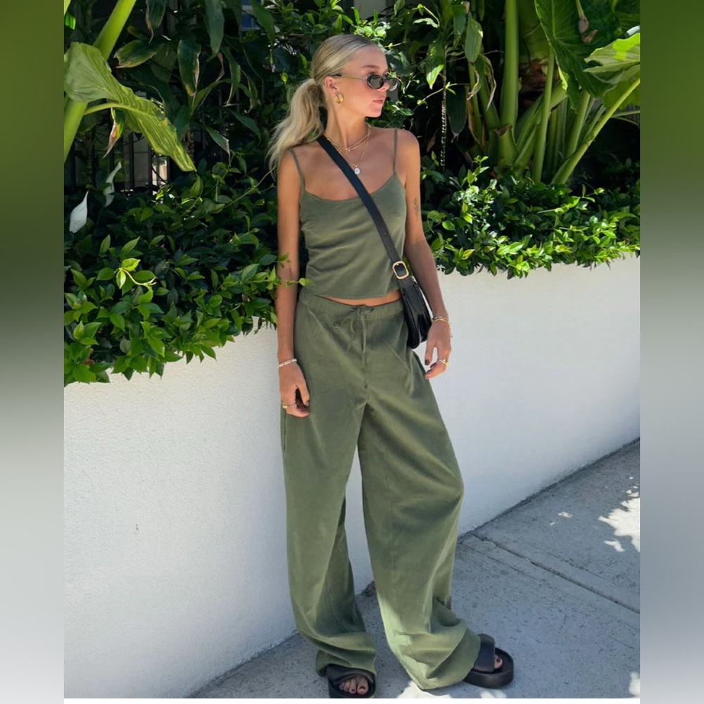 princess polly paigey set khaki 6 NWT